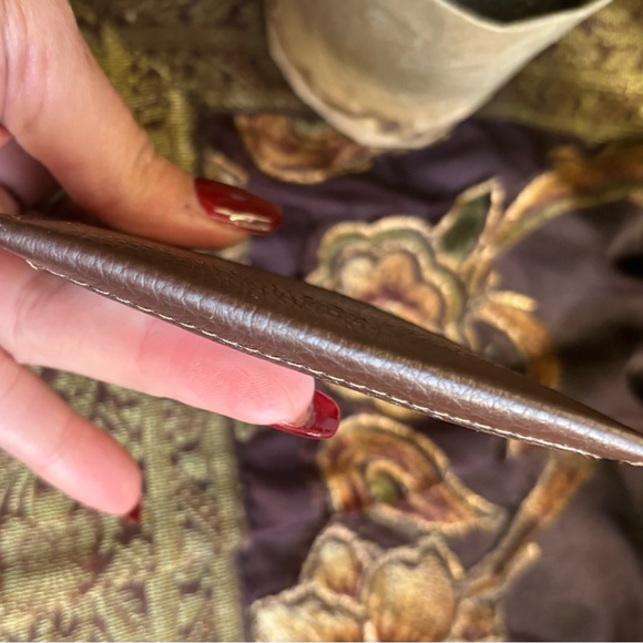 Authentic COACH Refined Pebbled Leather slim card case/ID - Picture 5 of 7